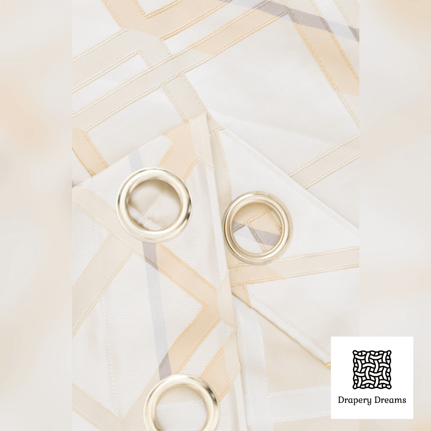 Ready Made Curtains - Sunlit Lattice
