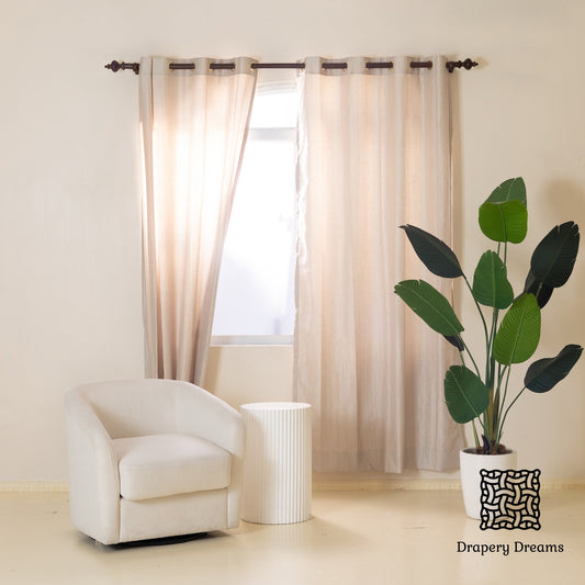 Ready Made Curtains - Ivory