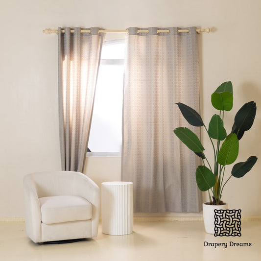 Ready Made Curtains - Sunlit Azure